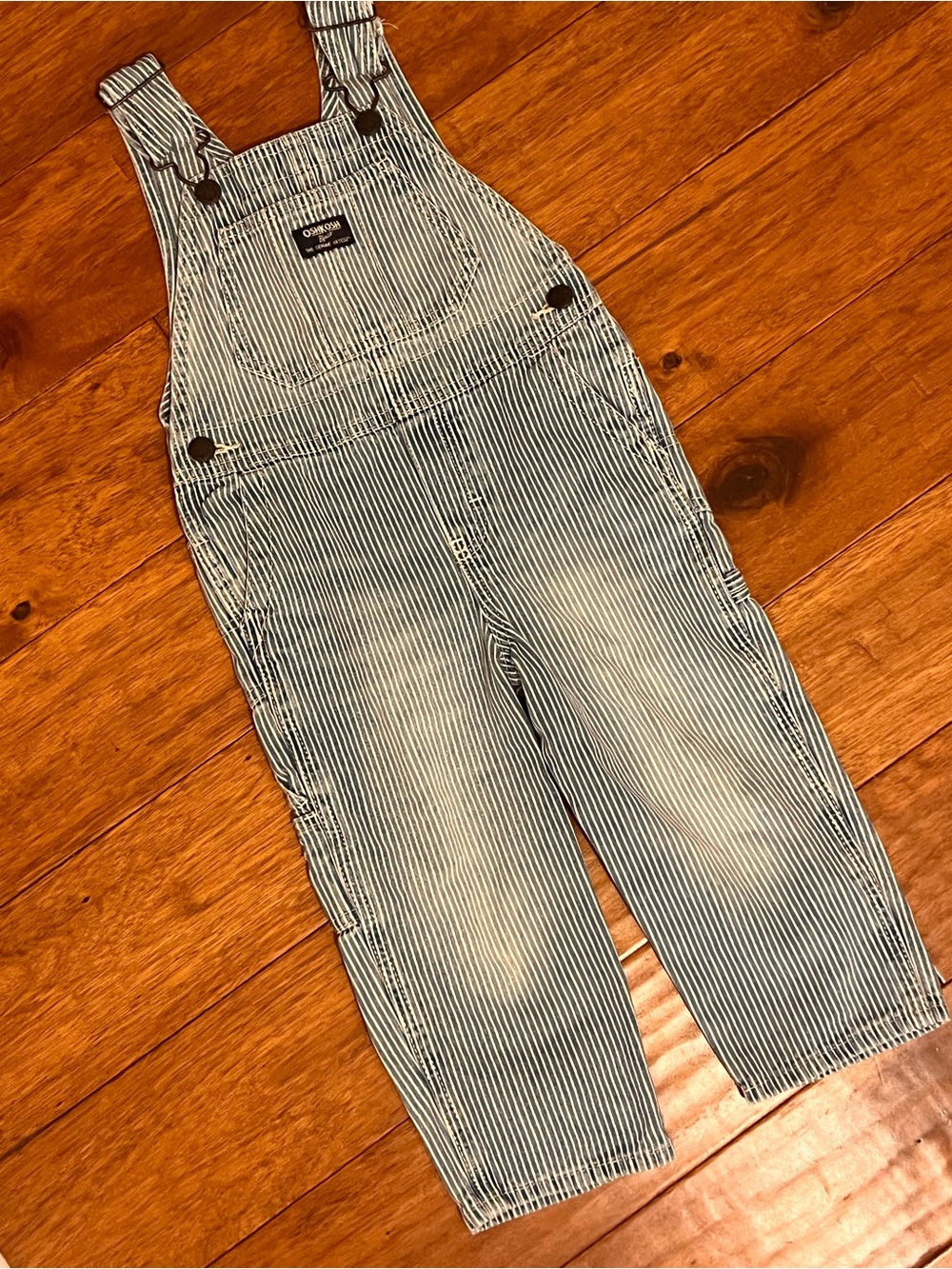 OshKosh B'gosh Pinstripe Overalls